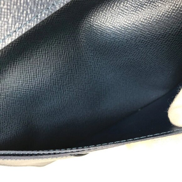 LOUIS VUITTON M33404 Taiga Portefeuille Ron Long Wallet Bifold Flap Long Wallet - Picture 9 of 16